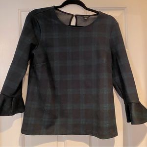 Black Tartan Talbots Top